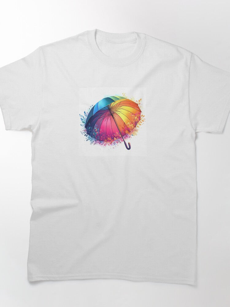 Colorful umbrellas. Classic T-Shirt