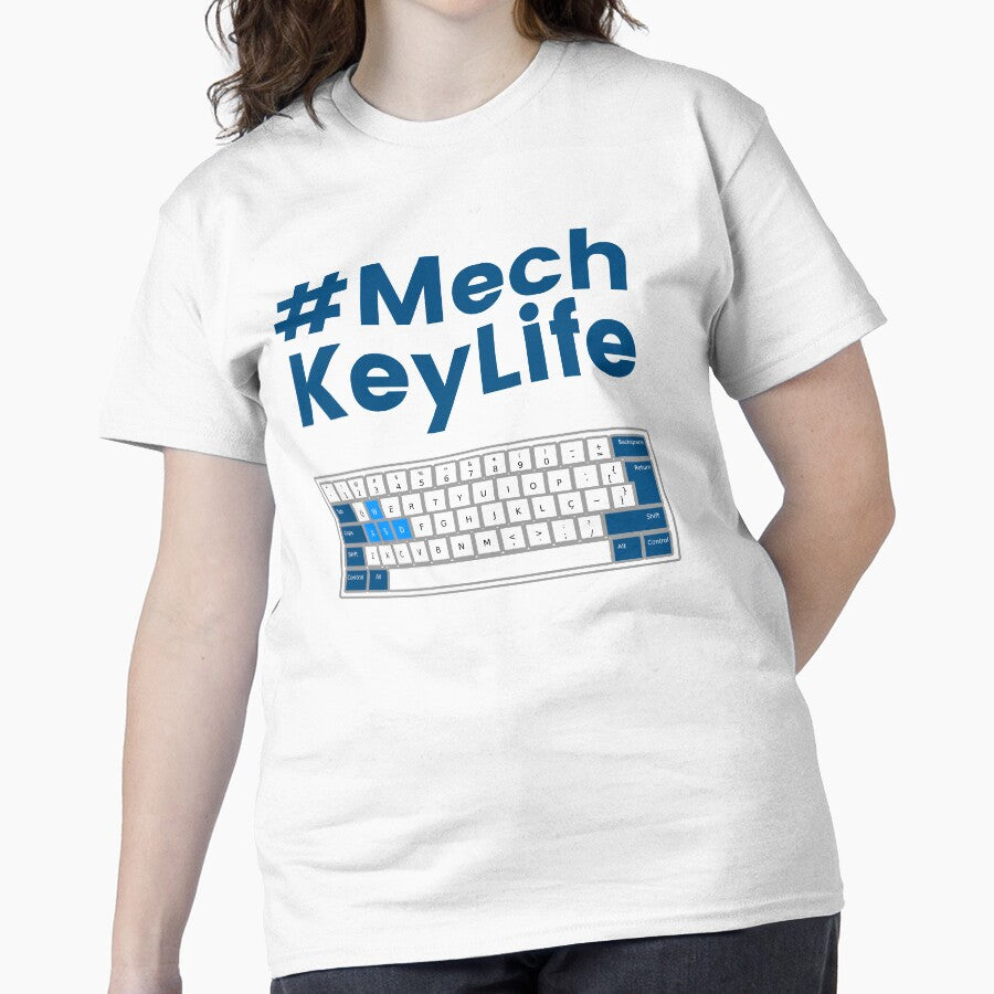 Mechanical Keyboard Shirt 60% Key Funny T-Shirt Classic T-Shirt